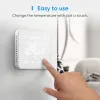 Kontrollera MEROSS SMART WiFi Thermostat för vatten/gaspanna System Temperatur Remote Controller Arbetet med HomeKit Alexa Google Assistant