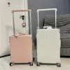 Bagages highend mode cadre en aluminium Exportation de bagages japon japon super silencieux roue de roue universelle 20 "Boîte à canne à traction pour hommes et femmes