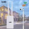 Routrar kuwfi utomhus wifi repeater wifi extender 300 mbps 2,4 GHz trådlös åtkomstpunkt wedearea waterproof wifi förstärkare wifi router