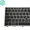 Keyboards US ES Spanish Laptop Backlit Keyboard For HP EliteBook 836 730 G5 735 G5 G6 830 G5 L07666001 L13697071 Backlight Keyboards New