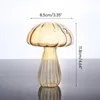Vases Mushroom Shaped Flower Vase Organization Pot Household Decoration Drop