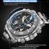 Wristwatches FeelNever Diving Quartz Watch For Men 316L Stainless Steel Sapphire Big Dial Mens Watches 50Bar Waterproof 3C Clock Reloj