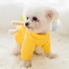 Cucciolo di abbigliamento per cani vestiti per animali domestici camicia calda maglione gatti gatti orsacchio