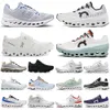 Designer som kör på X Cloud 1 Shoes Cloudsurfer CloudAway All White Lumos Black Frost Cobalt Eclipse Gurmeric Acai Purple Cobalt Men Women Trainers Sporof White Shoe