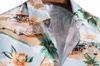 Chemise Hawaiian Hawaiian Shirts Shirts Down Down Tropical Summer Beach Shirts Casual Floral Aloha Shirts