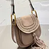 Luxusdesigner Hobo Hudson Sattel Quasten Tass Bag Tasche Kamerakarte Taschen -Tasche Umhängetaschen ch loes klassisch faye clamshell entwirft die ruhbeutel