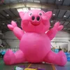 8mh (26ft) Activités de livraison de porte gratuites Activités extérieures Géant Pig Pig Pig Dessable à vendre Publicité Air Animal Modèle Animal Cartoons Animaux Characteurs