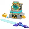 Luminous Master Sword Building Blocks Set Building Block Legende berühmte Spiele Micro Hyrule Castle Assembly Spielzeug für Kindergeschenke 240420