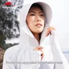 Racing Jackets Naturehike Cape Jacket Women Sun Protection Clothing Long-Sleeved Sweatshirt Long Sportswear Breathable Outdoor Cycling