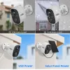 Monitors Hiseeu 1080P 2Way Audio Outdoor Weatherproof Wireless Outdoor Battery Waterproof Camera HD Charging Monitor Baby WiFi Monitor