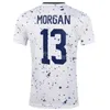 Nationaal team 24 25 25 USWNT Soccer 10 Christian Pulisic Jerseys 10 Lindsey Horan Jaedyn Shaw Rose Lavelle Rapinoe Sophia Smith 15 Megan Rapinoe Football Shirt Kits