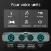 Sistem Yeni Lecoo DS102 Bluetooth Hoparlör 360 ° Çevreleyen Stereo Soundbar Ev Sineması Ses Subwoofer Ses Kutusu