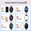 Contrôlez le nouveau Bluetooth appelant des femmes Smart Watch Sports extérieurs Sports Multifonctionnels 100 + Sports Modes IP67 APHERPORHER MEN MENSE Smart Watch