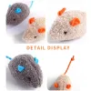 Toys Cat Toy en peluche souris mignonne modélisation biterésistante chaton jouet coquette universel de divertissement interactif de divertissement