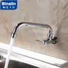 Bad Waschbecken Wasserhähne Binglin-Kupferküche Küchenarmatur Balkon und kaltes Wasserdusche Spritzer Vorbeugung