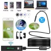 CAMERA 1200P Wiless WiFi Endoscope Camera USB Borescope pour iPhone Android iOS Endoscope mini appareil photo imperméable 8 mm 2m 5m 10m dur