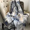 Designer Silk Sjalf Bag Fashion Luxury Brand Summer Beach Long Shawl Accessoires Activiteit Dames Men Shawl Summer Beach Vrouwen zomer