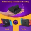 Hubs TV -dockningsstation för Nintendo Switch/Nintendo Switch OLED -modell, 4K/1080p HDTV Travel TV Adapter Portable laddningsstativ