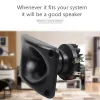 ACESSORES 1PC Speaker Horn Tweeter de 25 mm de voz de diafragma hi -fi acessórios HiFi para DJ Mixer Audio Home Theater Studio