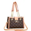 Sac à bandoulière pour femmes ventes en usine Sac de chaîne imprimée rétro élégante Sac de ruban Sweet Ribbon Women sac à main grand sac de messager en cuir en relief 6276 #