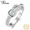 Ringe JewelryPalace Neuankömmlinge Infinity Love Knot Edelstein 925 Sterling Silber Statement Ring für Frau Fashion Klassiker Feiner Schmuck