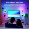 Gece Işıkları Renkli Müzik Not Tablo Lamba Bluetooth Dimmabable ortam duvar araba masaüstü LED Ev Süsleri Hediyeler