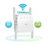 Roteadores 5GHz AC1200 WiFi Repetidor de 1200 Mbps Wi -Fi Extender amplificador 2.4g/5ghz WiFi Signal Booster Ponto de acesso à rede de longo alcance