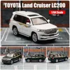 164 Land Cruiser LC200 Modello in miniatura JKM 164 SUV Premium SUV VEICOLO AUTO CHULE FRATUALI GIOCO DI COLLEGAZIONE DEICAST COLLEGAMENTO 240409