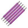 5st Multi-Styles Nail Wood Sticks Nail Doting Pen Nail Brush Sats Nail Art Rhinestones Gems Picking Pen Nail Art Tools