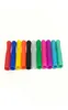 11 Colors Metal Straws Silicone Tips Fit for 6mm Wide Stainless Steel Straw9127954