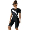 Nouvelle combinaison sportive, maillot de bain patchwork à couleurs solides à manches courtes pour femmes, costume de plongée et de surf pour femmes