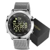 Kontroll S4 Smart Watch Waterproof Pedometer SMS Ring påminnelse Stoppur utomhusklocka för iOS Android -telefon PK EX16 EX18 Watch