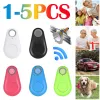 Trackers Smart Mini GPS Tracker Dog Pets BluetoothCompatible 4.0 Antilost Alarm GPS Locator Wireless Positioning Wallet Pet Key