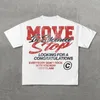Carta de camiseta para hombres impresión gráfica de verano Summer de algodón de alta calidad TEE Men and Women High Street Vintage Camisas Y2K Camisetas
