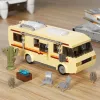 Blocks BuildMoc Cooking Lab RV Car Pinkman Building Blocks Set New Breaking Bad Walter White Van Vehicle Toy For Children Birthday Gift