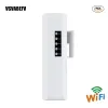 Routers VSVABEFV Routeur WiFi sans fil extérieur 1 km pont wifi 300 Mbps Routeur CPE sans fil avec adaptateur POE 24V pour la caméra IP