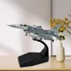 1100 F16C Fighter Kids Toys High Detaild Diecast Model Aircraft Airclane for Home Bedroom Shelf salon décoration de bureau 240417