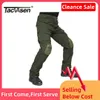 Men's Pants TACVASEN Ripstops Work Pants With Kn Pads Safari Cargo Pants Combat Pants Trousers Men Clothing Outdoor Training Hiking Pants Y240422