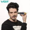 Döşemeci Vgr Saç Kırpıcı Profesyonel Saç Döşeme Makinesi Elektrik Saç Kesme Makinesi Şarj Edilebilir LED Ekran Erkekler İçin Berber Düzeltmeni V979