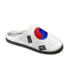 Pantofole della Corea del Sud Stampa bandiera di campagna unisex Spring Autumn Cotton Slipper Stilla di usura Resistente Arte indigena di moda mantieni il caldo morbido