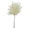 Dekoratif Çiçekler Yapay Noel Çiçek Çam Bırakın Şube bitki çim ağacı dekoru Çeşitli durumlar ve ayarlar için ideal