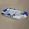 Accessoires marins solaires 3 personne 2,3 m en PVC en pvc en kayak aviron de rampe avec plancher du tapis d'air pour la pêche à la dérive