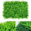 Fausse vert 40x60cm Greenery Plante artificielle pelouse tapis pour la maison jardin aménagement paysager Greennerys en plastique de porte en plastique