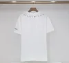MM6 Designer T-shirt d'été à manches courtes blanches T-shirt de luxe Brand Men Tshirt Tee Mens Vêtements