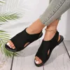 Sandalen mesh mode dames flats casual schoenen zomer sport buiten pant.