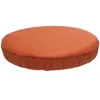 Couvre-chaise tabouret de couverture de semelle remplacement élastique housse de coussin décoratif cercle rond protecteur en caoutchouc barre de tissu