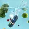 Limpiadores Protibles Ultrasonic Fruit para la lavadora de verduras Recargables Cleaner de alimentos inalámbricos recargables para frutas de picnic al aire libre purificador de alimentos