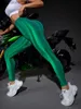 Женские спортивные костюмы летние женские спортивные штаны бесшовные плотные брюки с высокой талией складки с лабировальными складками Aurora