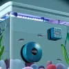 Acquari Serpatura del pesce Pennello magnetico Pesce Pesce Cleasure Artefatti Pulisci in vetro Strong Magnetic Fish Cleaning Ustruting Pulizia