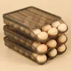 Fack Automatic Rolling Egg Box Multilayer Rack Holder For Kyls Följande Box Egg Basket Storage Containers Köksarrangörer